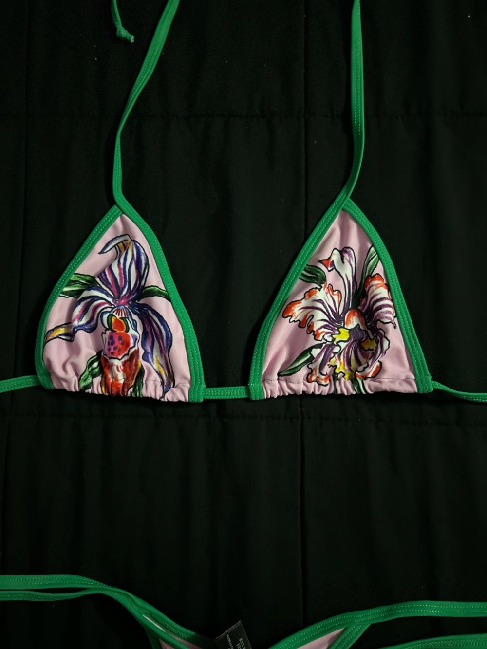 Ed Hardy orchid bikini set - Picture 2 of 7